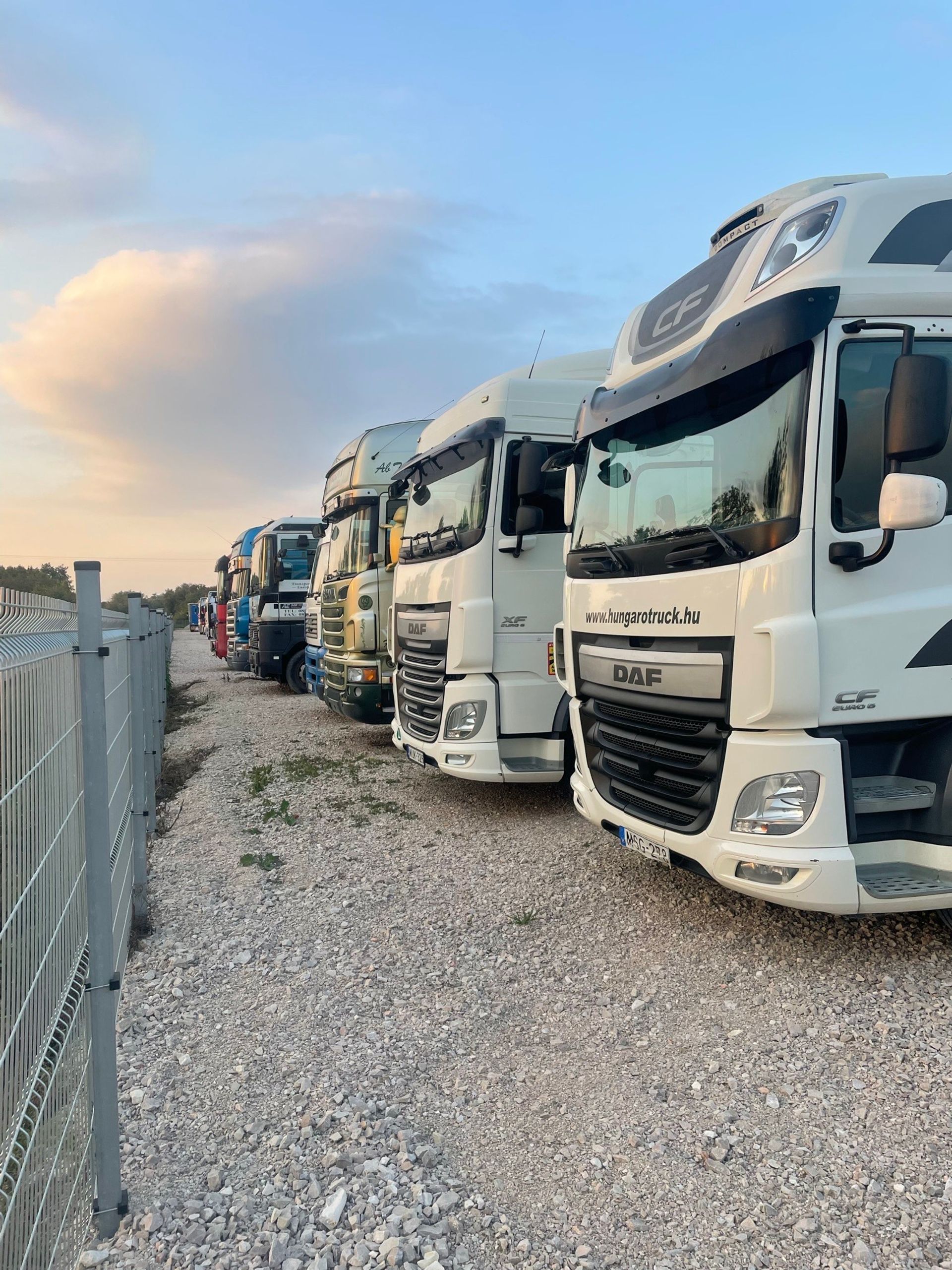 White trucks